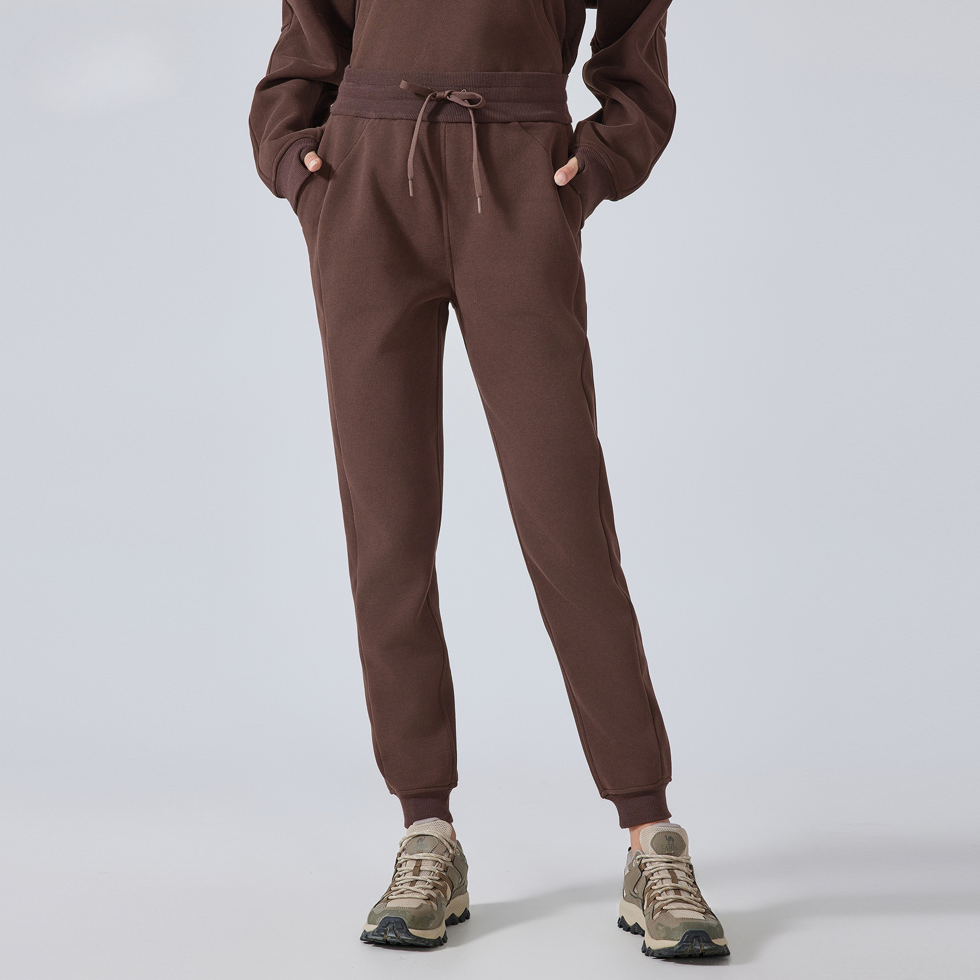 Loose-Fit High Waist Sweatpants