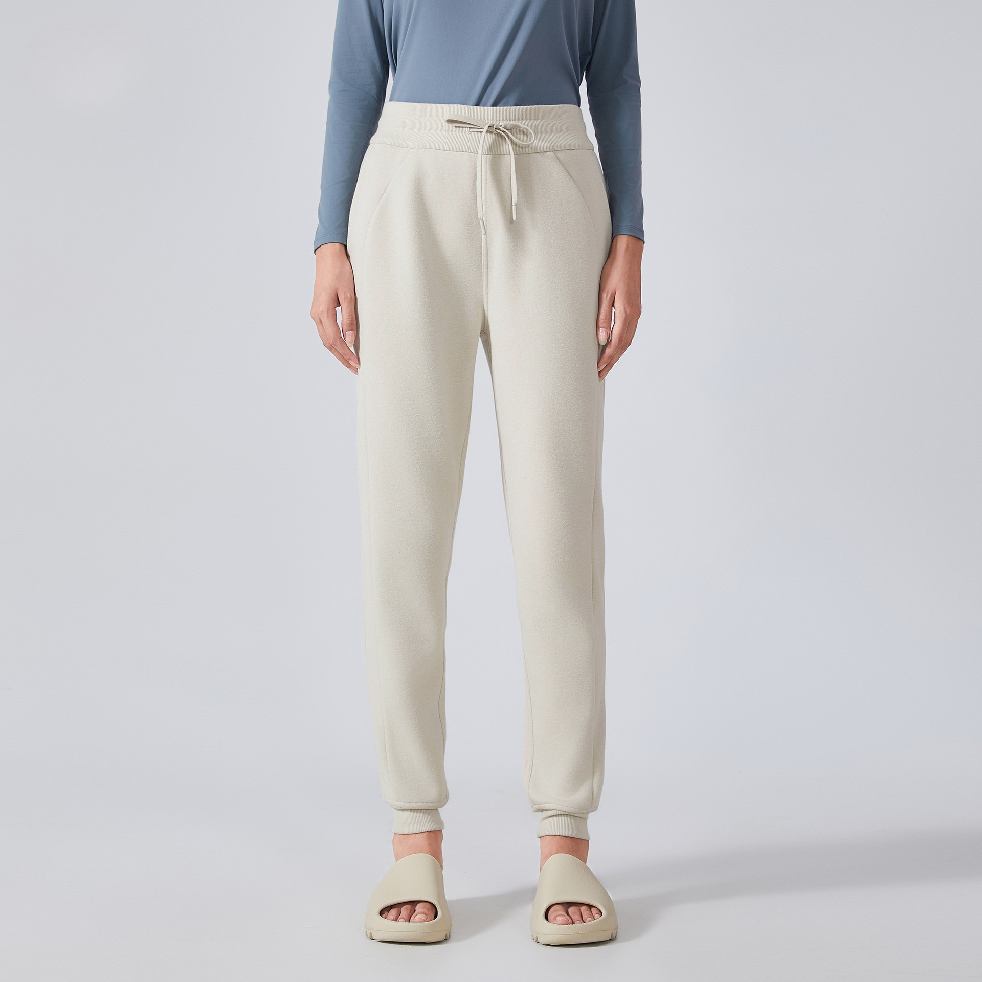 Loose-Fit High Waist Sweatpants