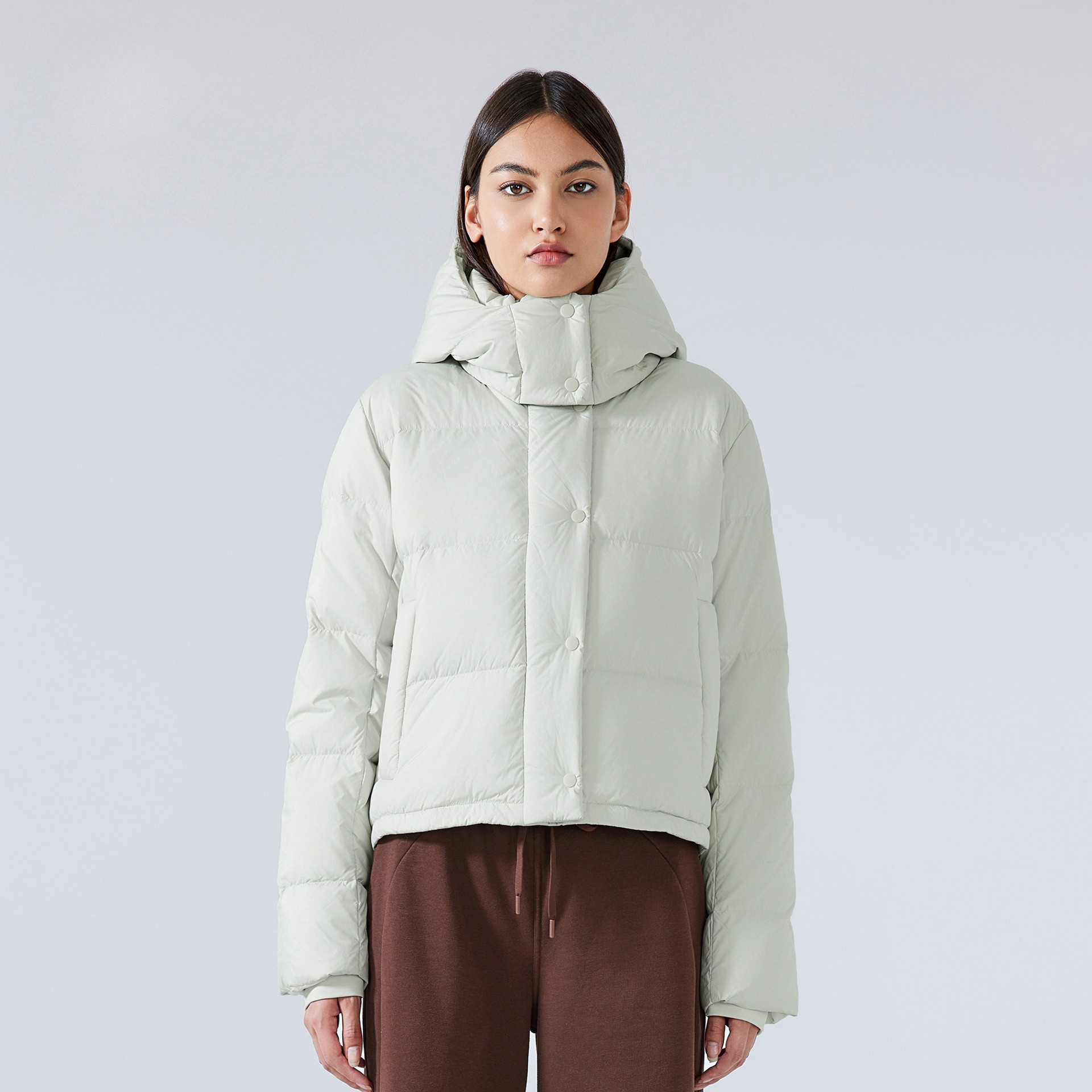 Detachable Hood Down Jacket