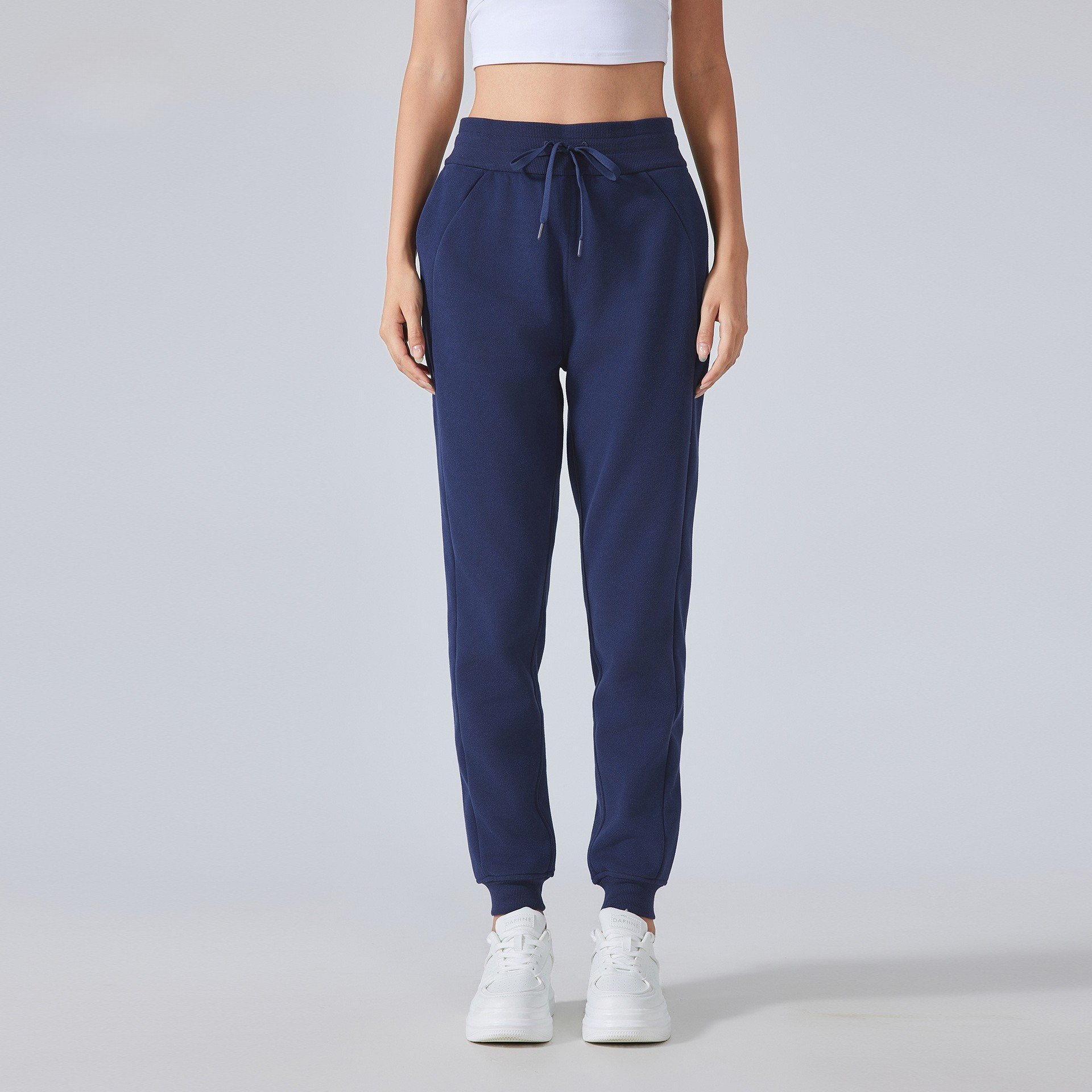 Loose-Fit High Waist Sweatpants