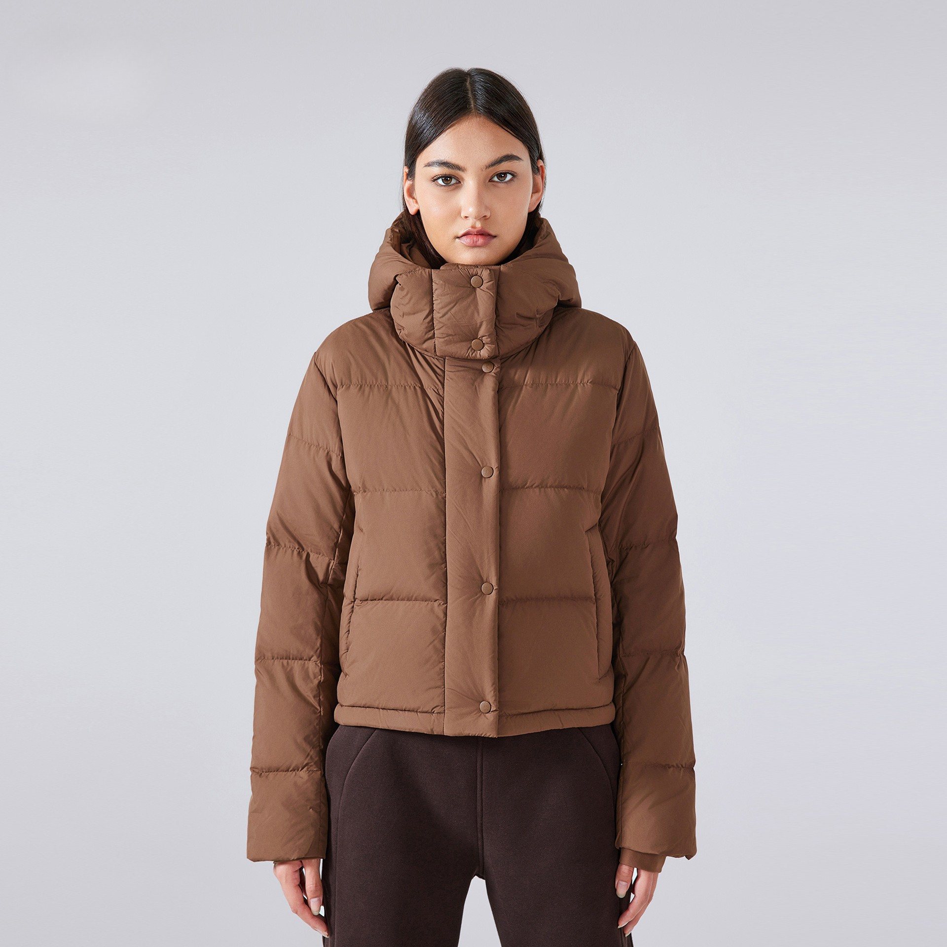 Detachable Hood Down Jacket