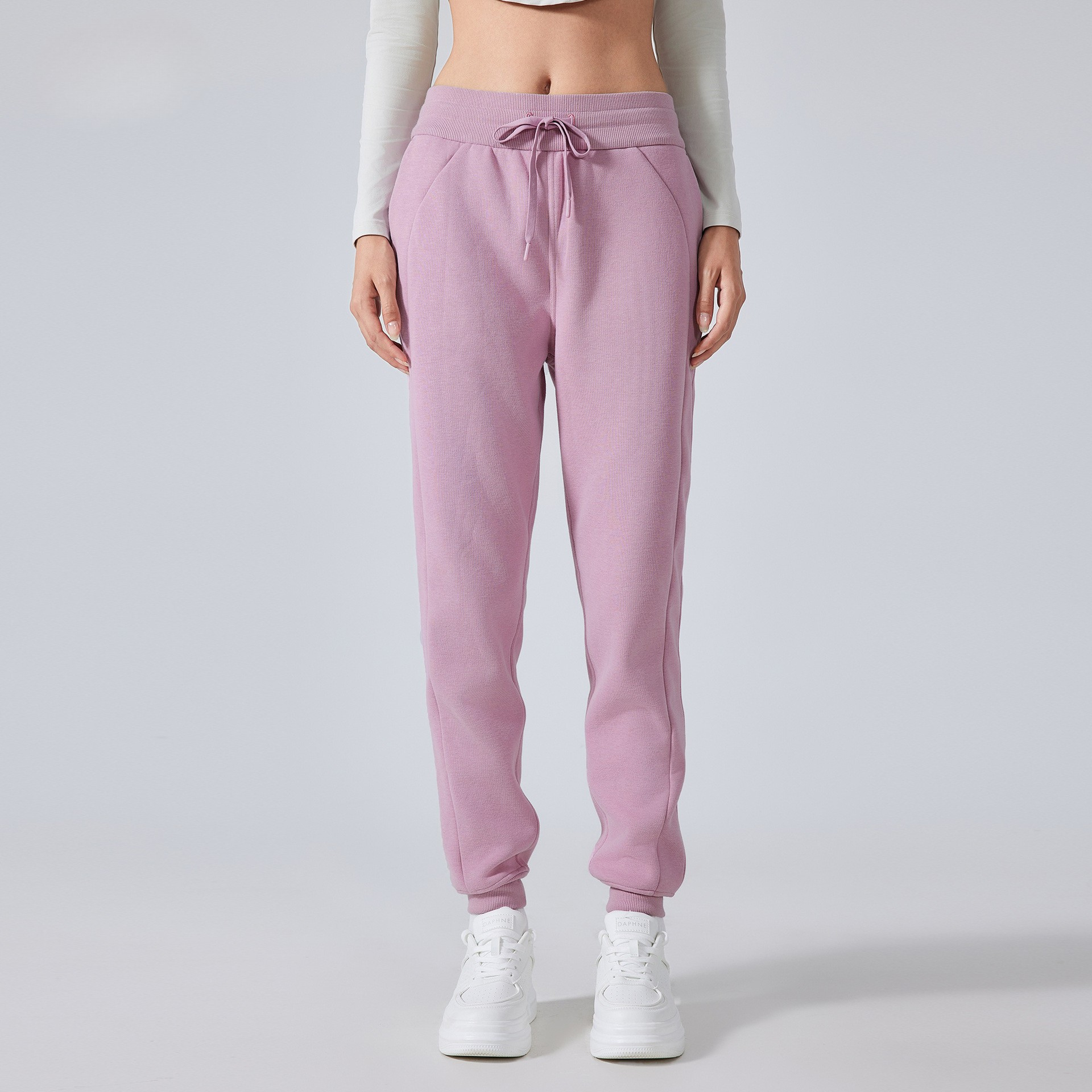 Loose-Fit High Waist Sweatpants